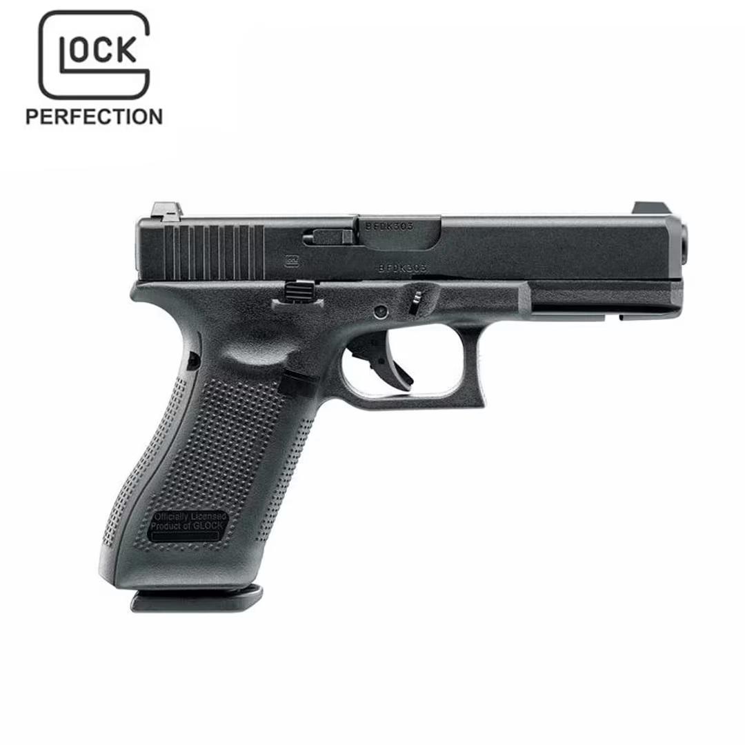 Glock 17 GEN5 GBB MOS BLK ALU / Airsoft 6mm 20 Schots / Energie;   1 Joule / ALLEEN TE KOOP MET NABV PAS !! -3748-a